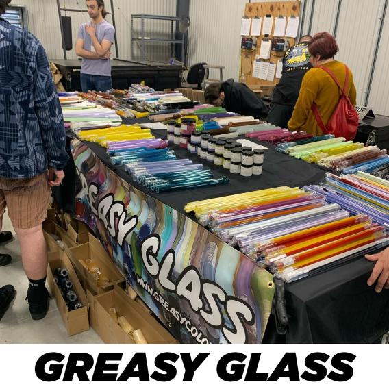 Greasy Glass logo